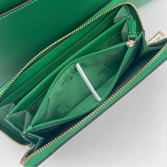 Kate Spade Staci Medium Satchel and Wallet Set Green - Picture 5 of 13